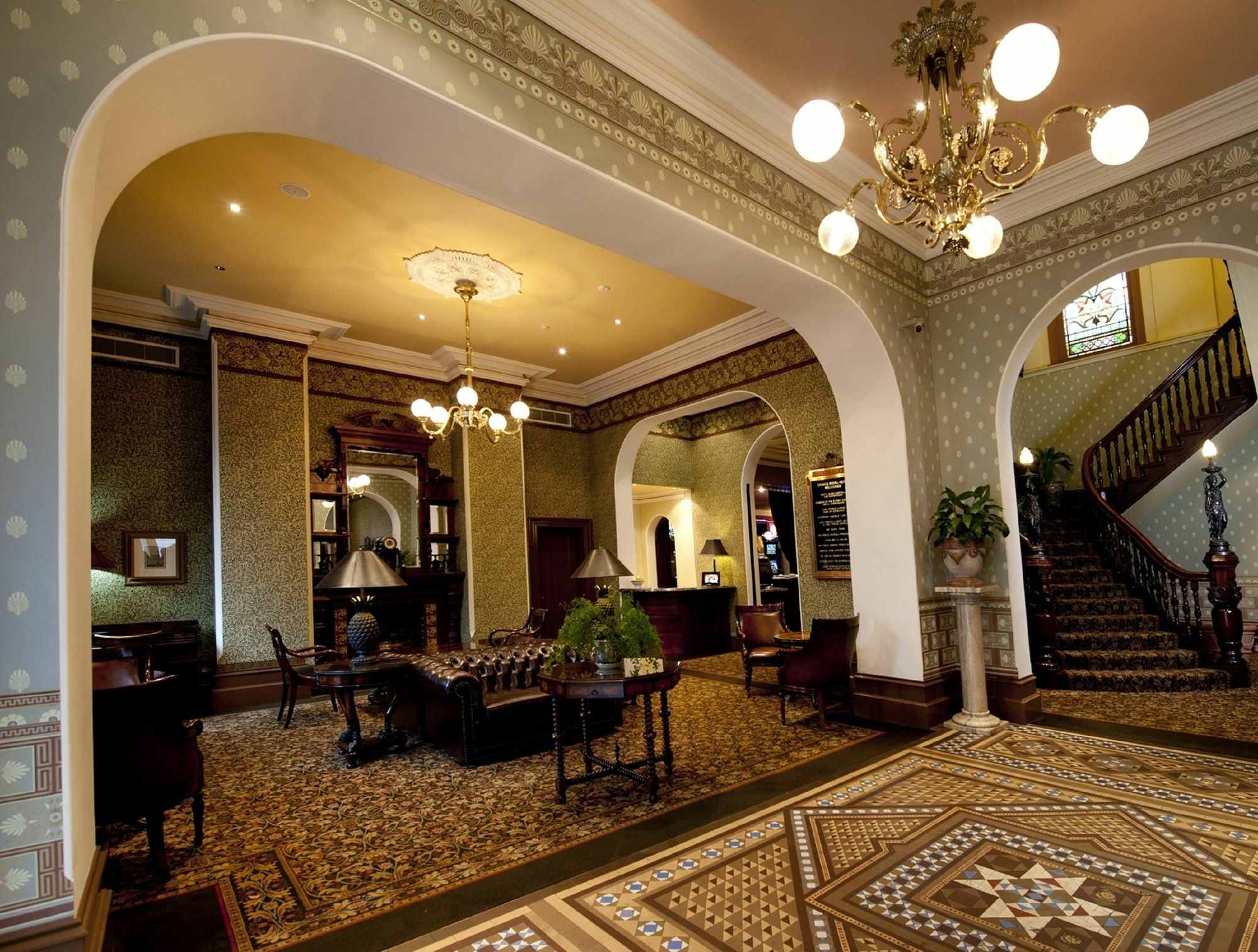 Craig'S Royal Hotel Ballarat Luaran gambar The lobby of the hotel